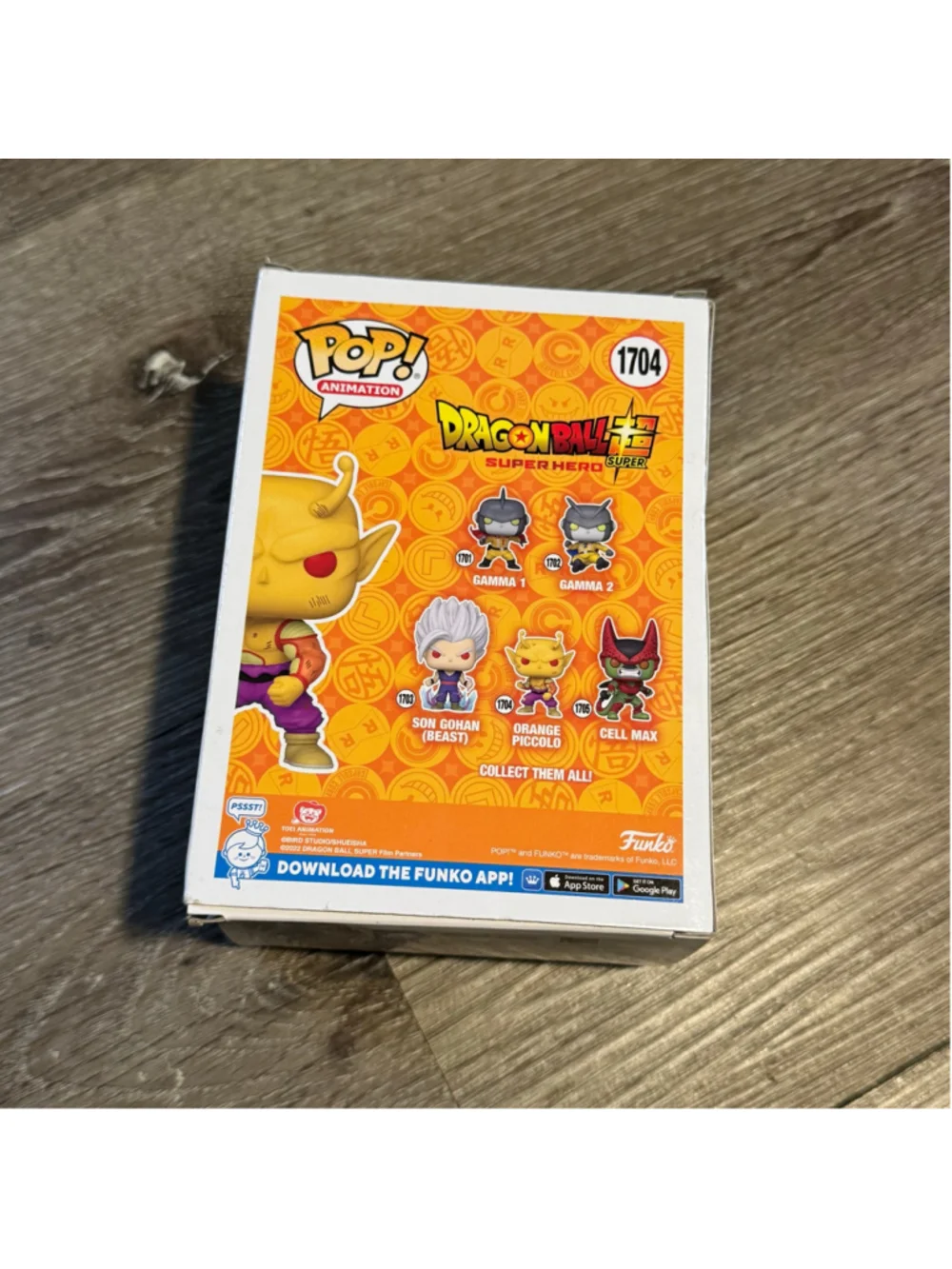 Funko Pop Animation Orange Piccolo Dragon Ball Super Vinyl Figure New